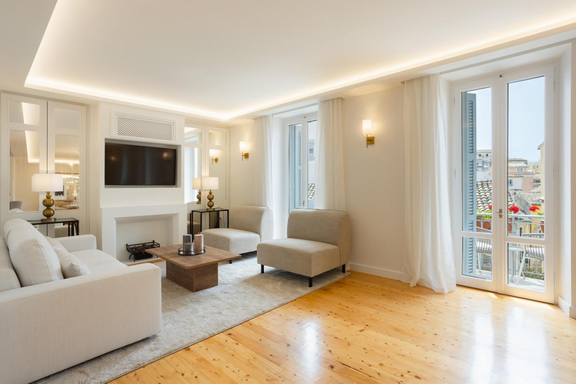 Agora Luxury Apartment By The Boyar Collection Corfu  Bagian luar foto
